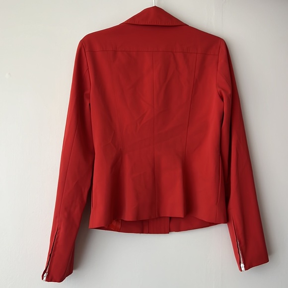MaxMara Red Jacket Size 8 US - Picture 8 of 12